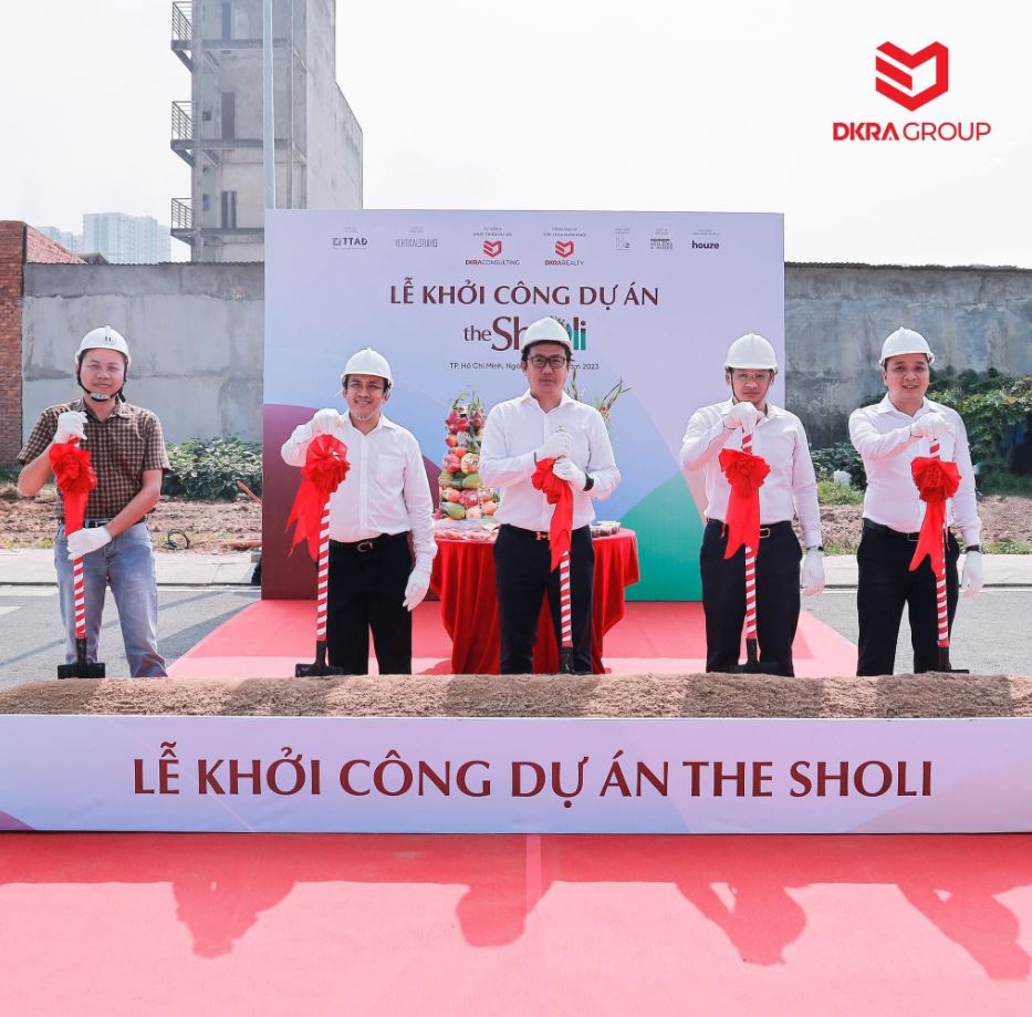 Lễ khởi công xây dựng dự án The Sholi Bình Tân 
